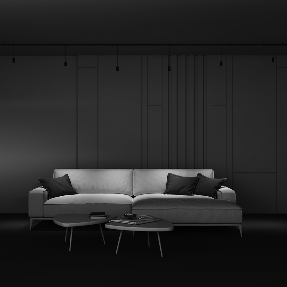 Трековый светильник Maytoni Focus LED C105PL-3W3-6K-B