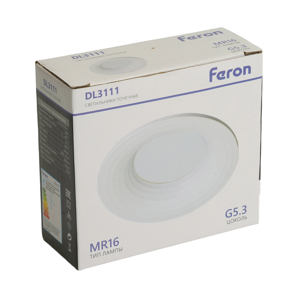 Встраиваемый светильник Feron DL3111 51344