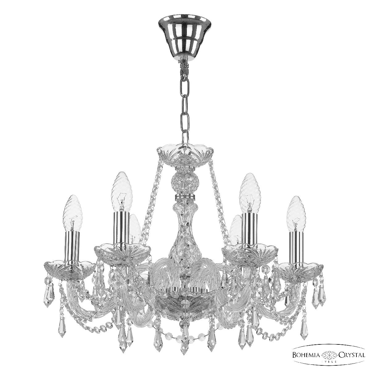 Подвесная люстра Bohemia Ivele Crystal 104/10/165 Ni
