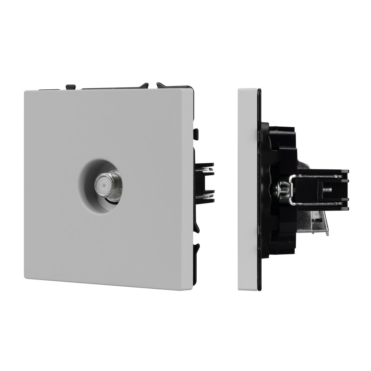 Механизм спутниковой розетки Arlight SCT-NOBE-MST1-SFPL-IS (SAT) (Никель) 061897