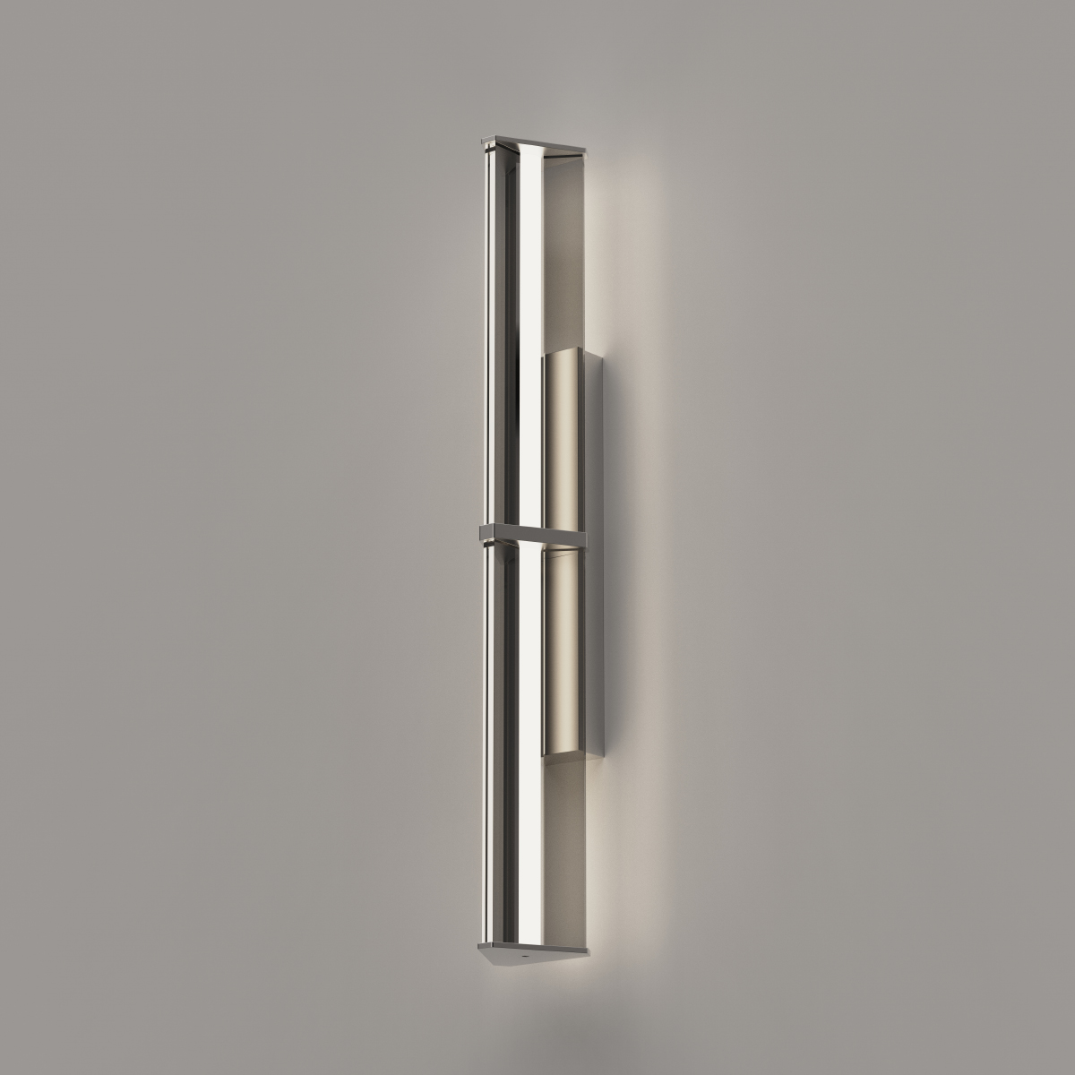 Настенный светильник Delight Collection MB24001031-1A nickel/grey