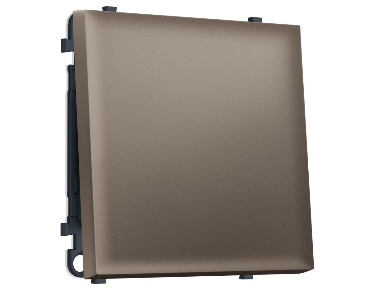 Комплект механизма 1-кл выключателя SIGMA Темная бронза матовый 10A-250V QUANT PRO Ambrella Volt MS631010 (SP6310, PR101)