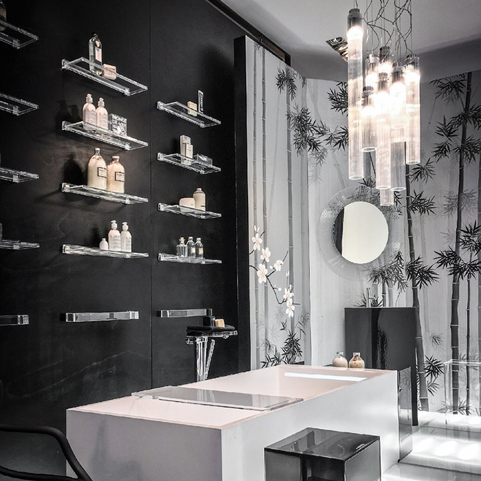 Laufen Kartell Зеркало круглое d=78см, настенное, со скрытой подсветкой LED , цвет: прозрачный кристал