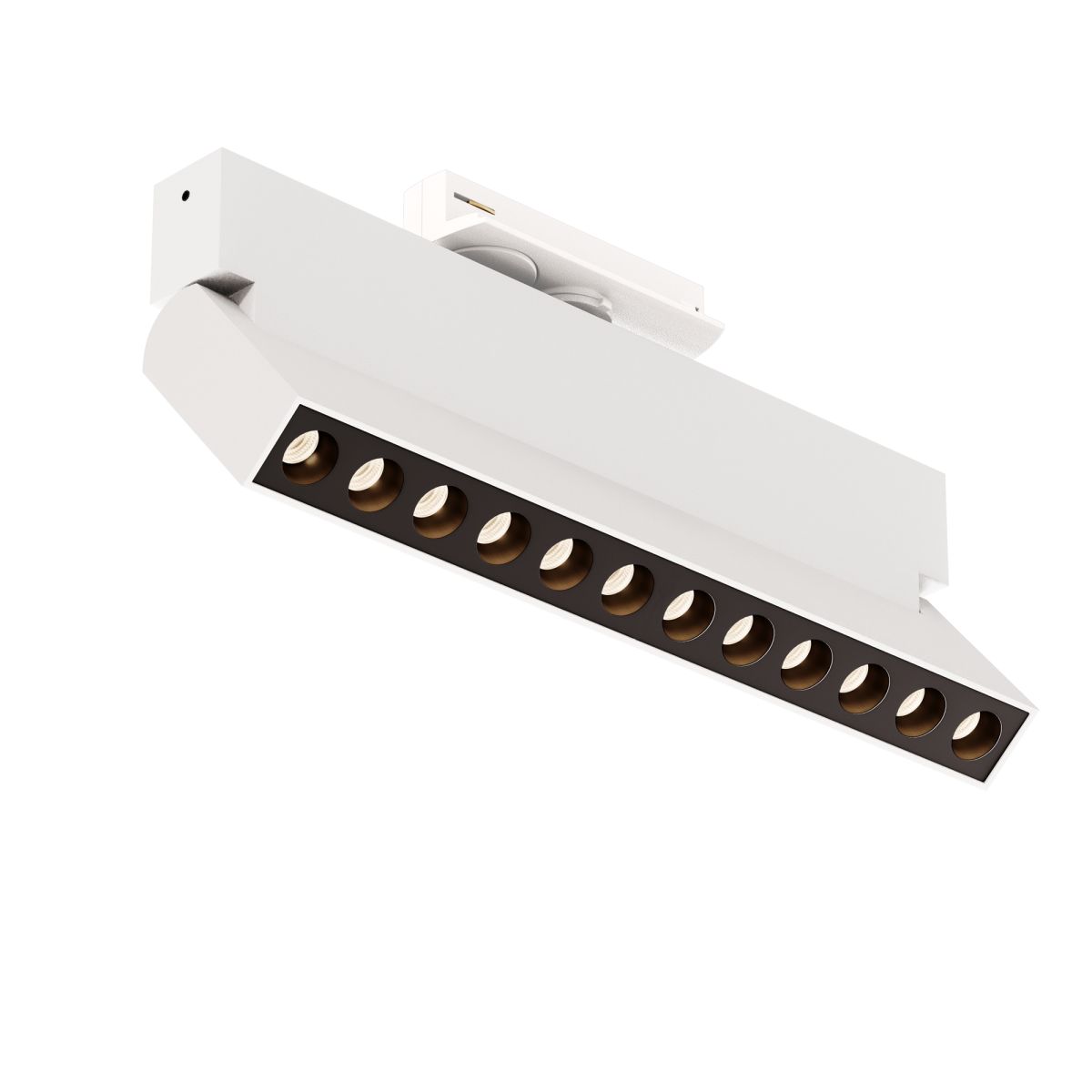Трековый однофазный светильник Maytoni Points Rot TR224-1-12WCCT-M-W