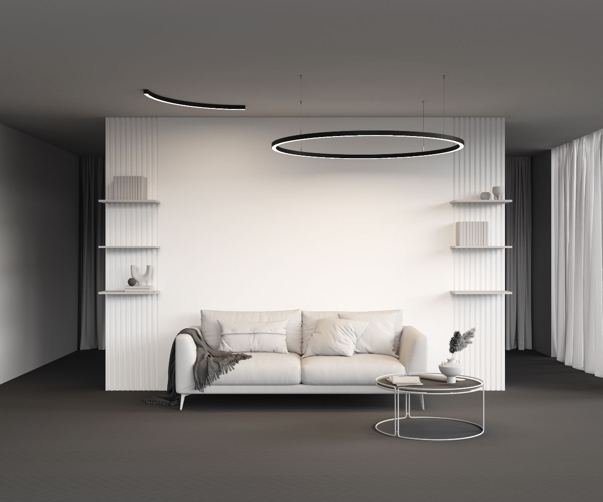 Радиусный профиль Maytoni Led strip ALM-3535R-B-D-90°-1.5M
