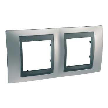 Рамка 2-постовая Schneider Electric Unica Top MGU66.004.238