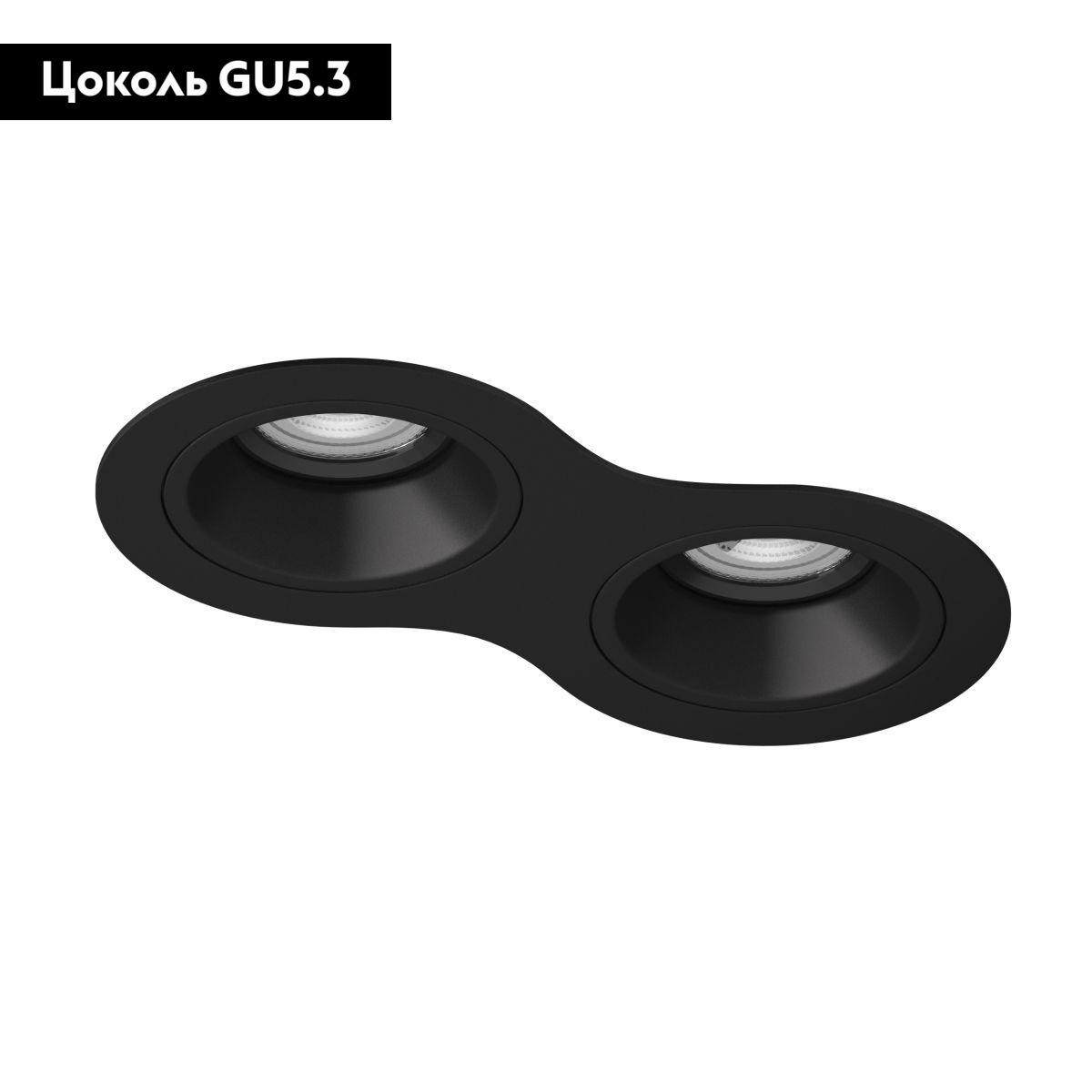 Встраиваемый светильник Lightstar Domino (214627+214607+214607+214007+214007) D6270707BMOD