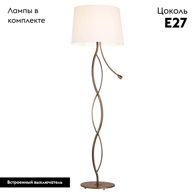 Торшер Lussole Loft AJO GRLSP-0552