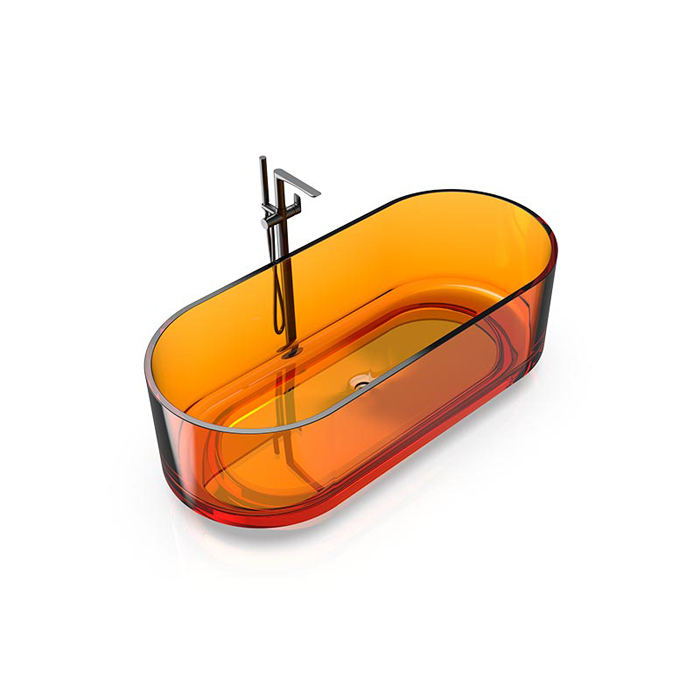 Knief Ellipse shape Ванна отдельностоящая 170x75x56см., из полимерного материала, цвет: Arangonit # 050