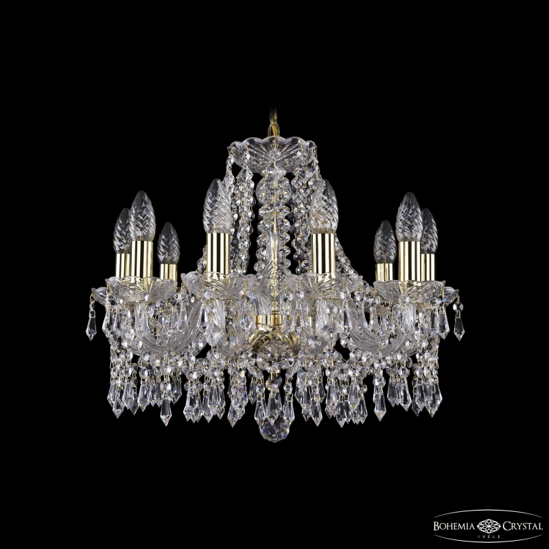 Подвесная люстра Bohemia Ivele Crystal 1403/10/160 G