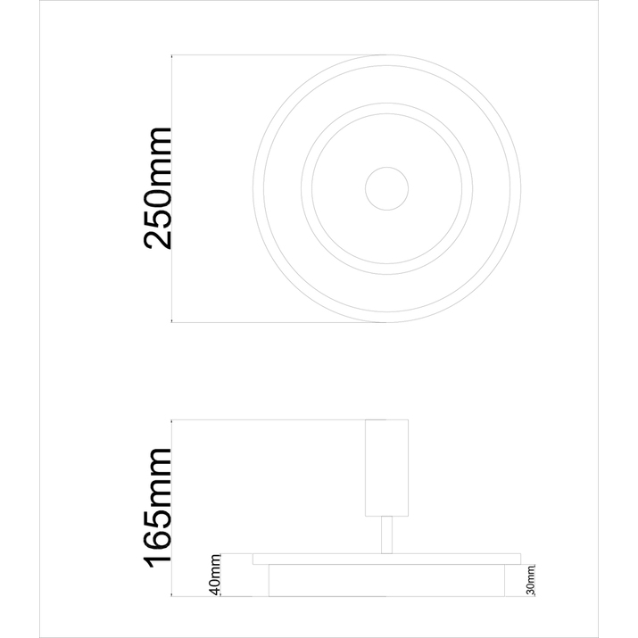 Спот Arte Lamp Tommy A2607AP-20GO