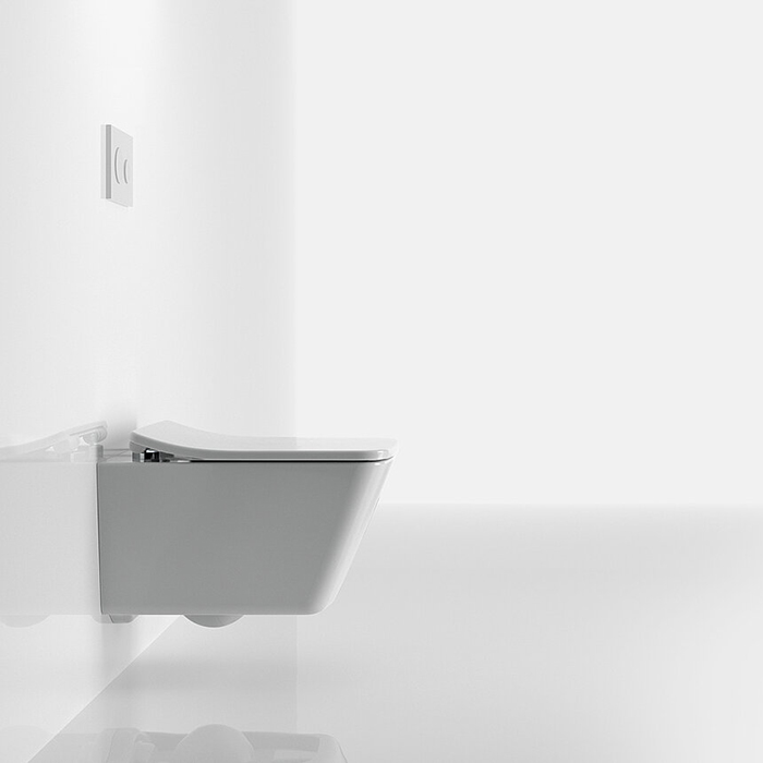 TOTO SP Унитаз подвесной 38x54см, безободковый, с дефектом: чёрные точки, цвет: белый