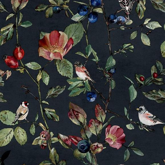 Обои Coordonne 9500033V Goldfinch Song Night