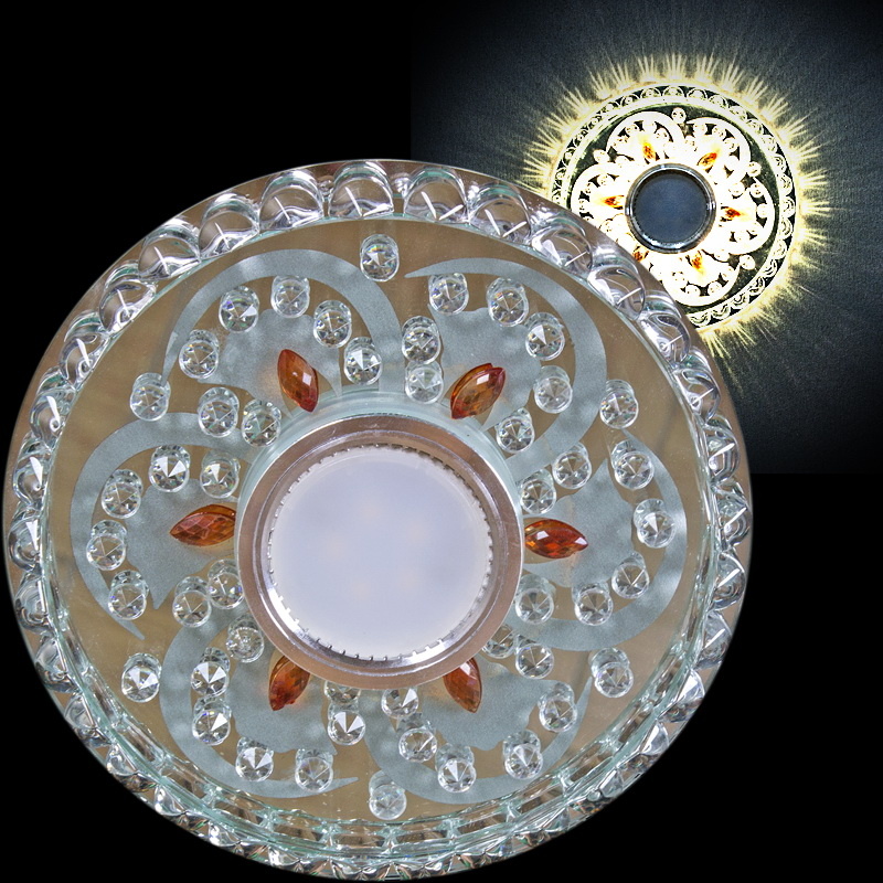Встраиваемый светильник Reluce 62097-9.0-001PL MR16+LED5W CL+TEA