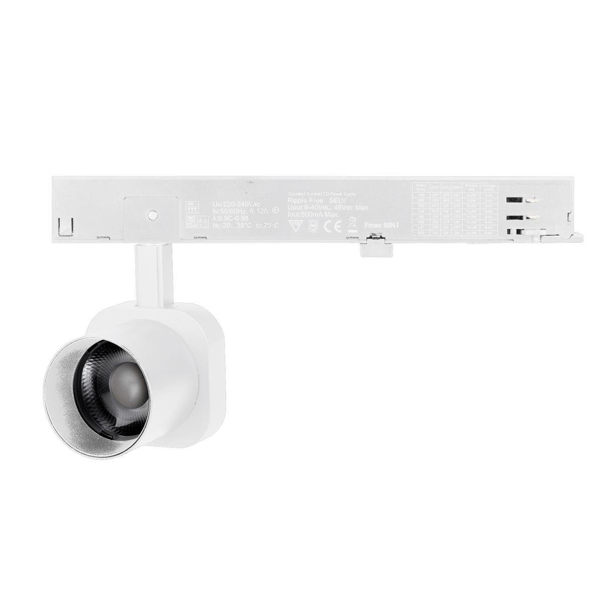 Трековый трехфазный светильник Arlight LGD-DIAFILM-4TR-R60-10W Warm2700 (WH, 60 deg, 230V) (IP20 Металл) 061494
