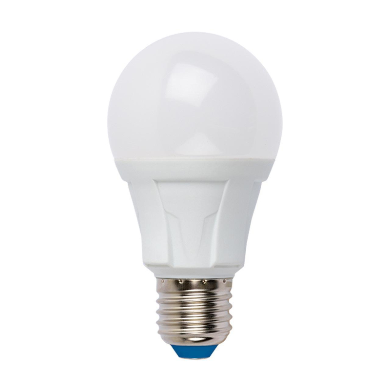 Лампа светодиодная (UL-00005036) Uniel E27 18W 3000K матовая LED-A60 18W/3000K/E27/FR PLP01WH