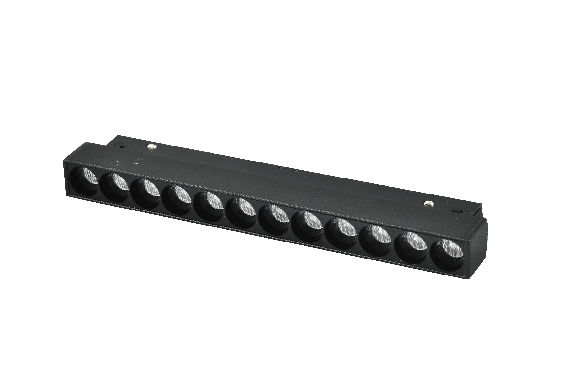 Трековый магнитный светильник iLedex Vision SMART 4822-002-L235-12W-38DG-BK
