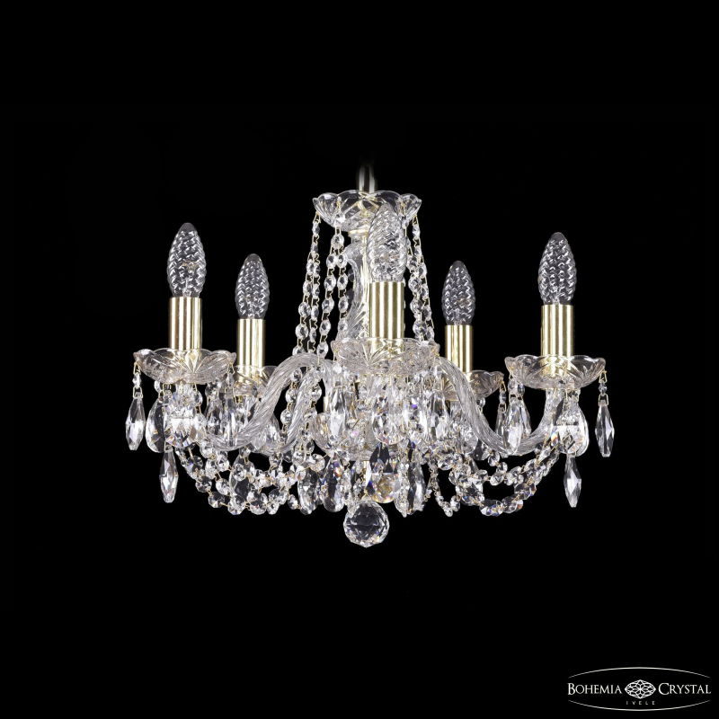Подвесная люстра Bohemia Ivele Crystal 1402/5/141 G