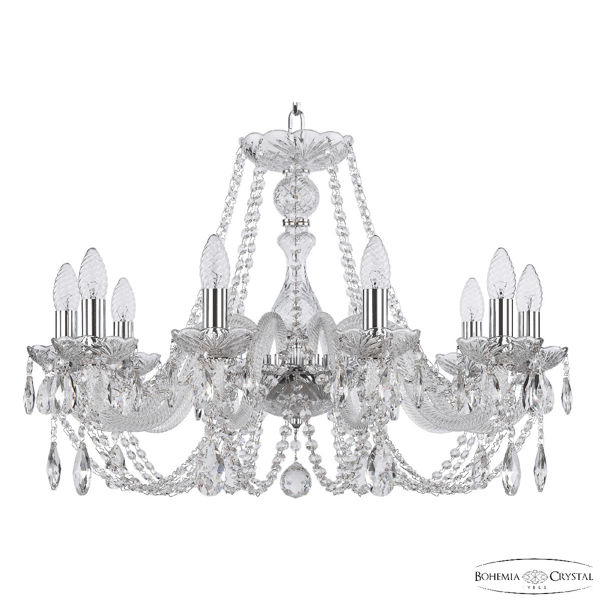 Подвесная люстра Bohemia Ivele Crystal 101/10/240 Ni
