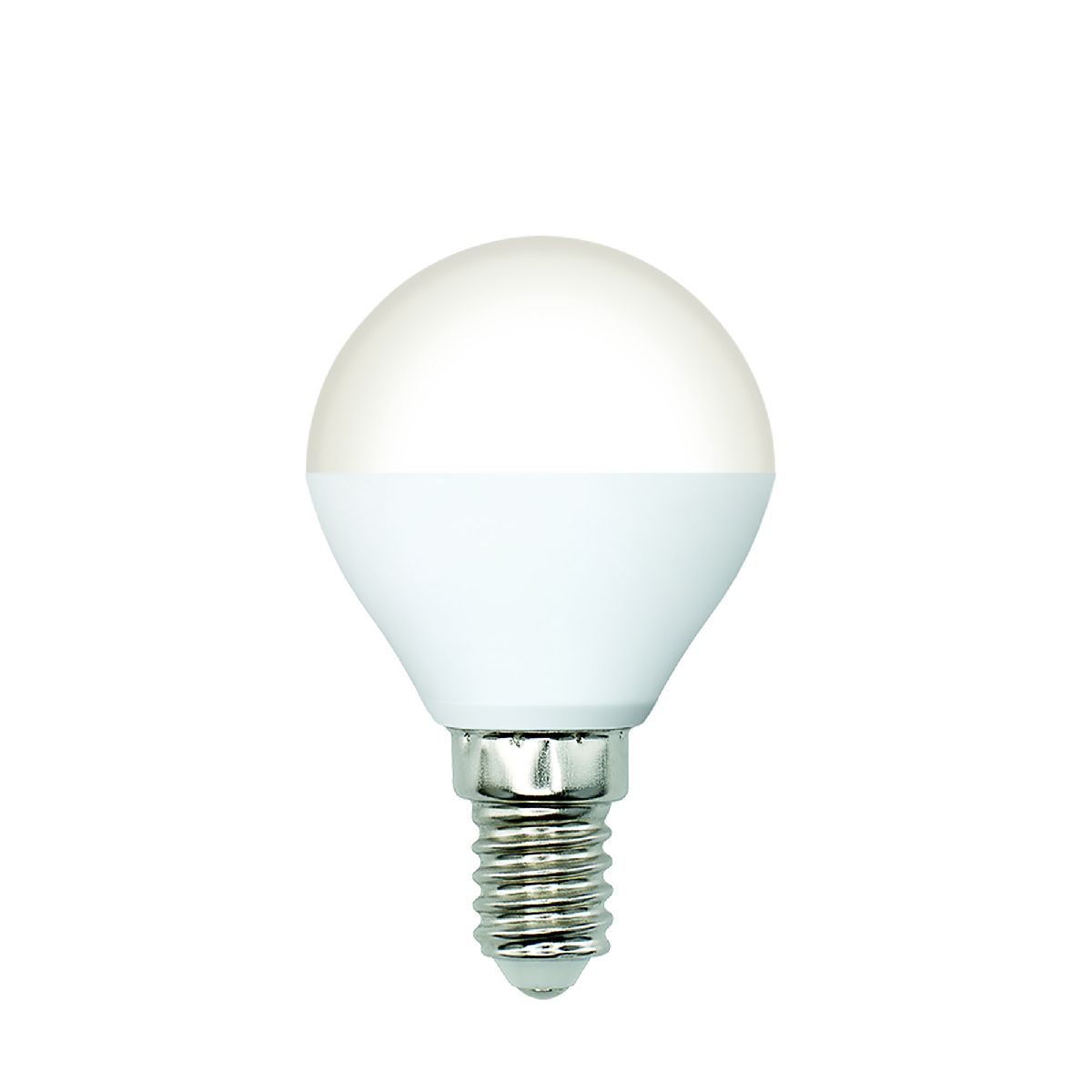 Лампа светодиодная Volpe Optima LED-G45-6W/3000K/E14/FR/SLS UL-00008814
