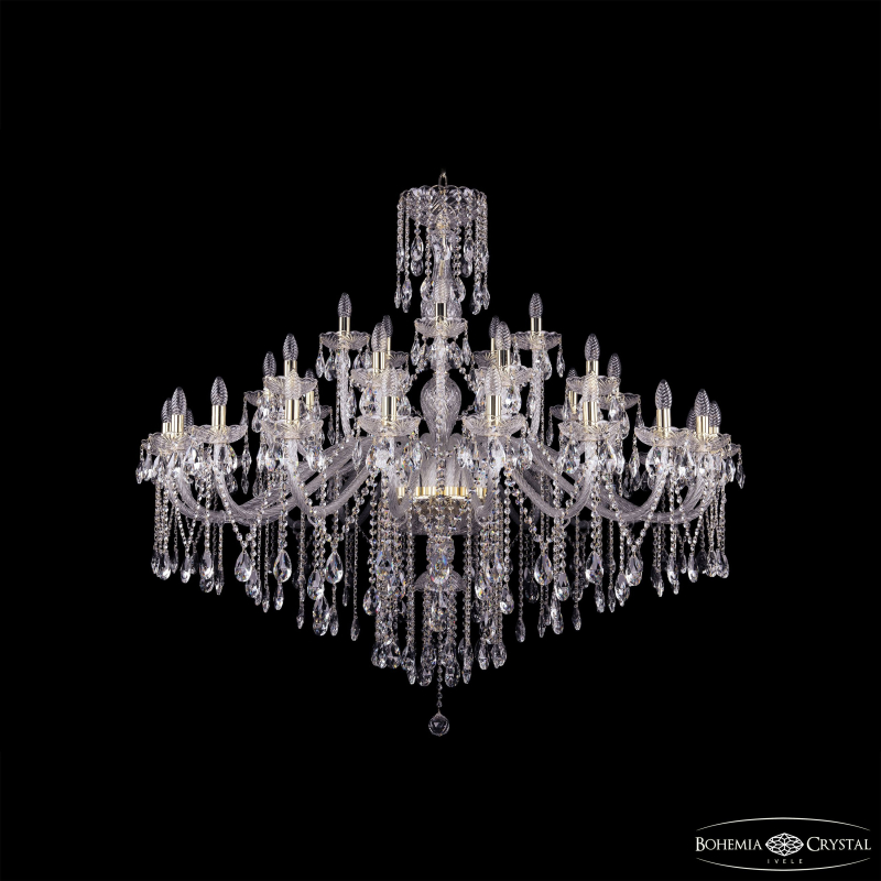 Подвесная люстра Bohemia Ivele Crystal 1415/20+10+5/530 G