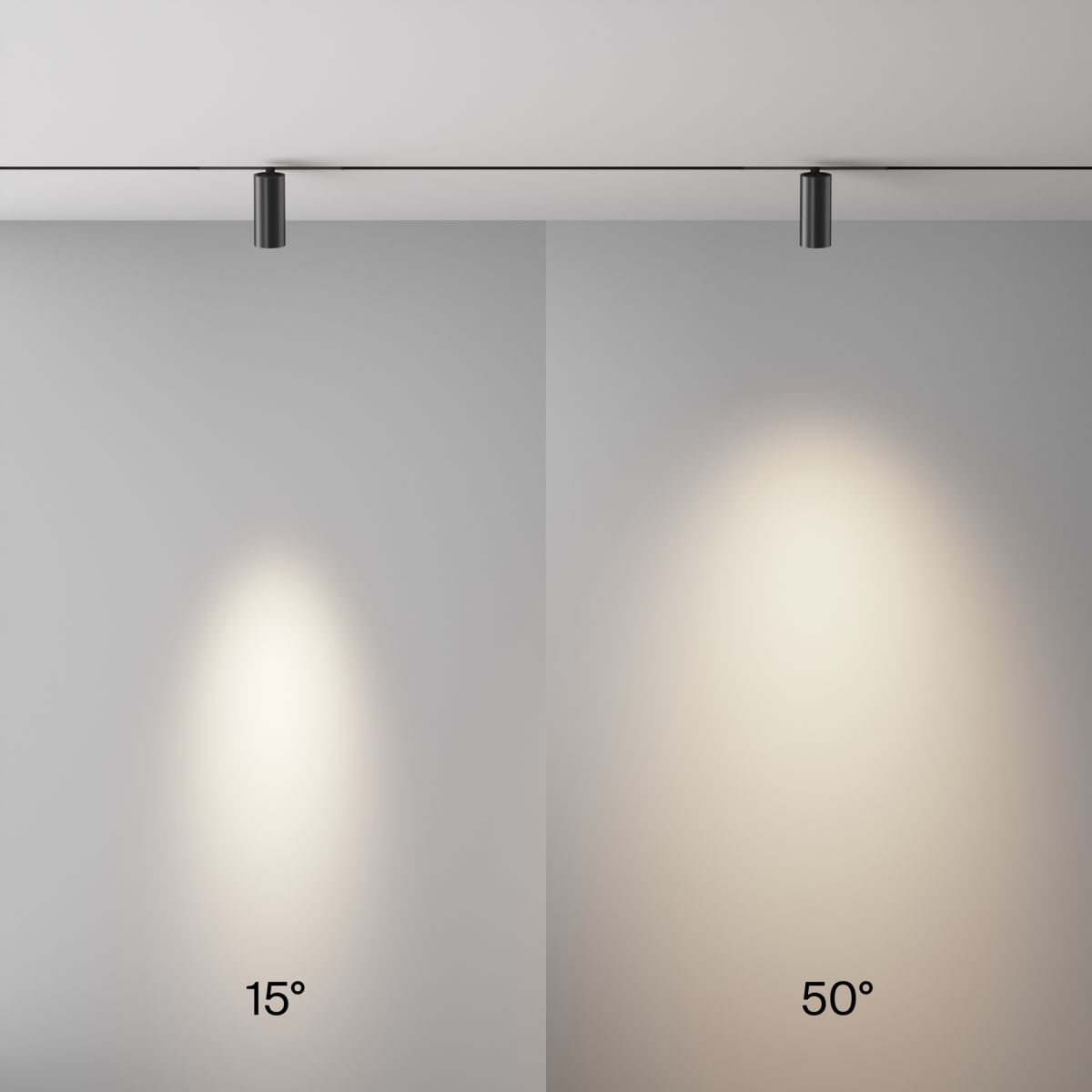 Трековый магнитный светильник Maytoni Technical Focus Led Exility X TR243-5W4K-B
