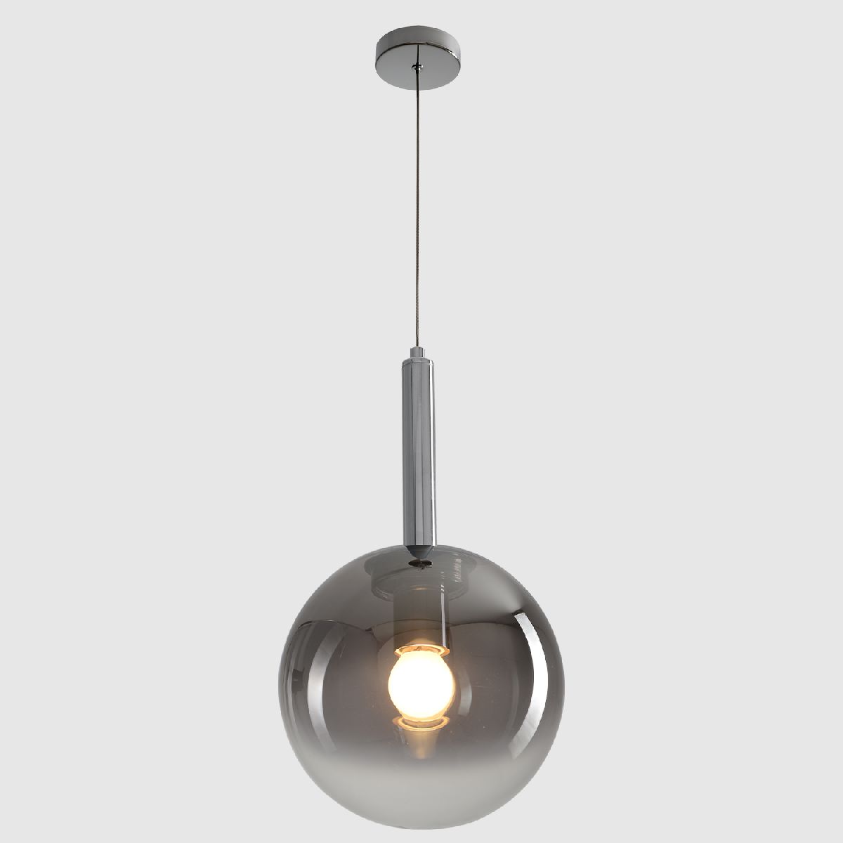 Подвесной светильник Crystal Lux ECLIPSE SP1 D200 CHROME