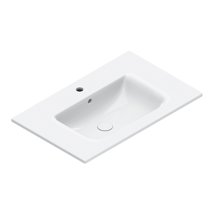 Catalano Italy Раковина 80x50см, с 1 отв., цвет: белый глянцевый