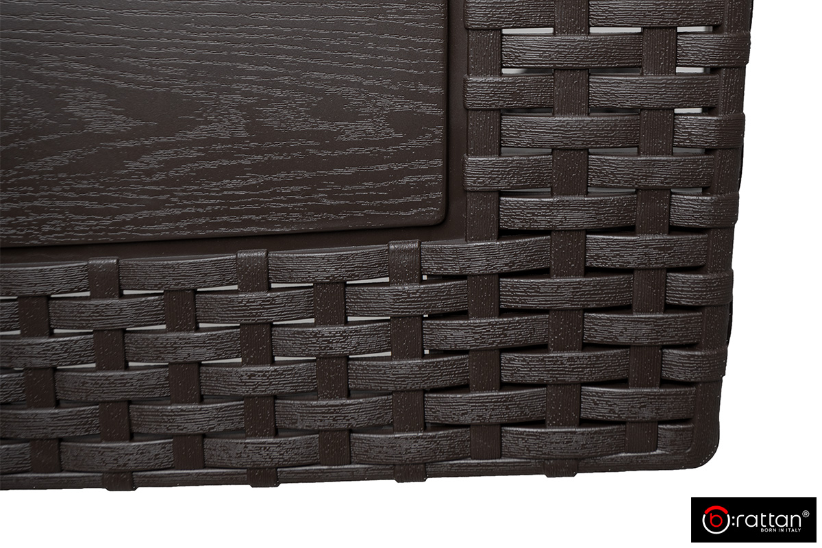 Комплект мебели Раттан Комфорт 3 / Rattan Comfort 3, венге