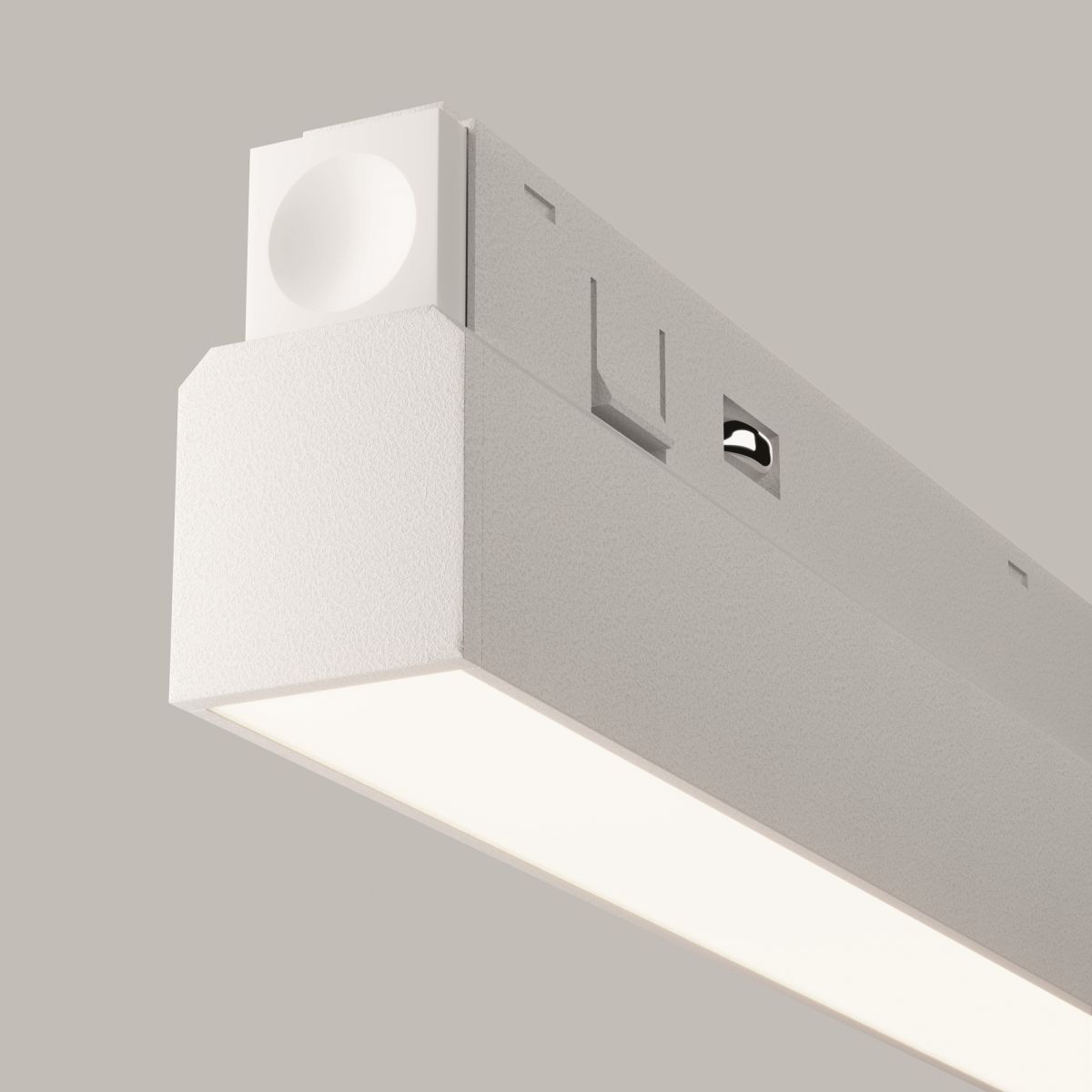 Трековый магнитный светильник Maytoni Basis TR030-4-30WTW-DD2-W