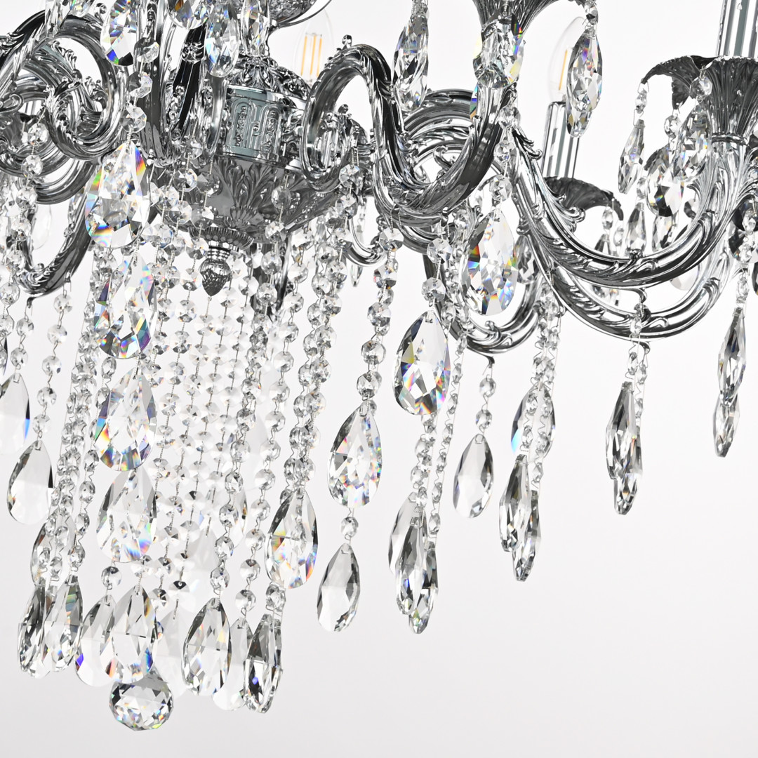 Подвесная люстра Bohemia Ivele Crystal AL79101/10/250 B Ni