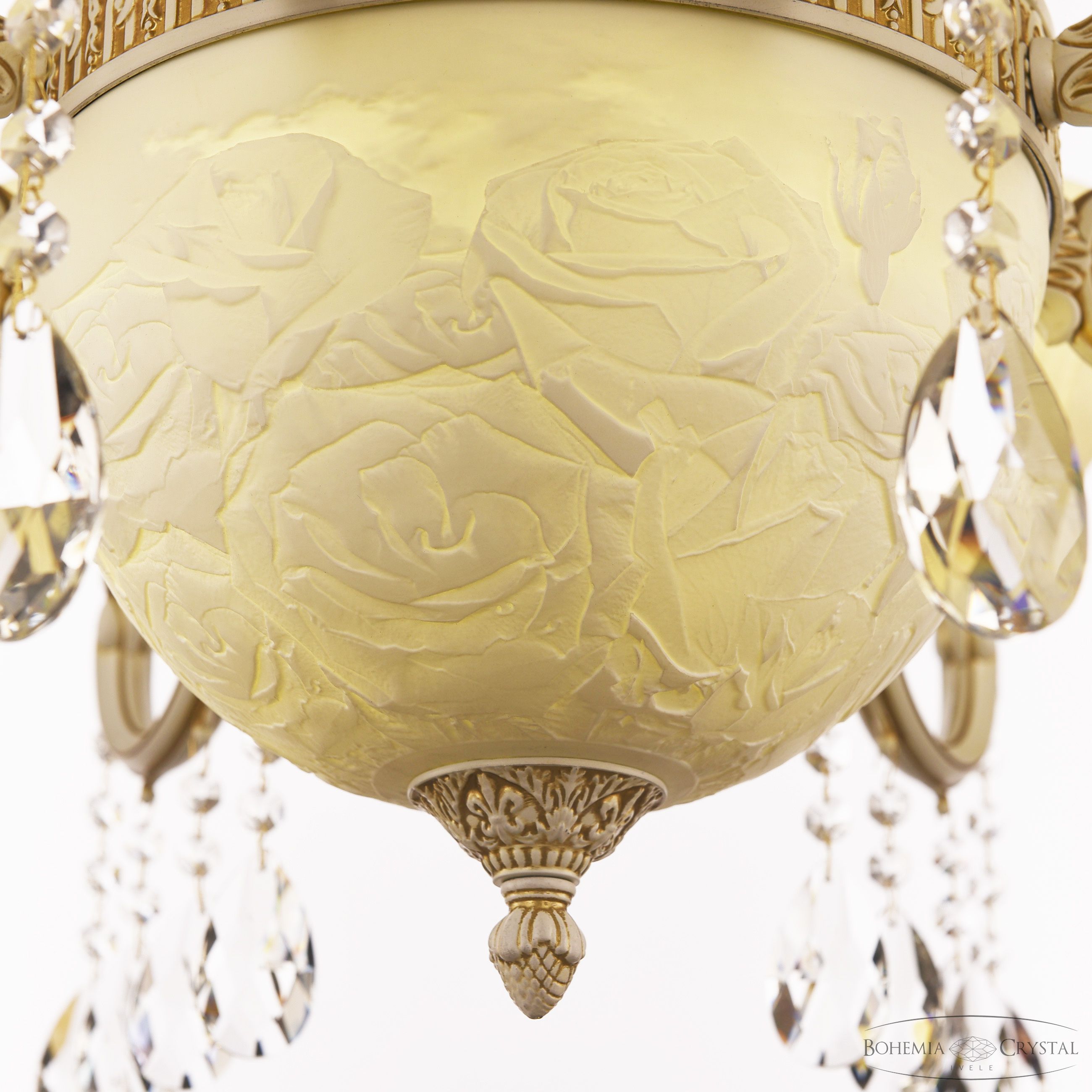 Подвесная люстра Bohemia Ivele Crystal AL78101P/8/250 A WMG P1 U Rose