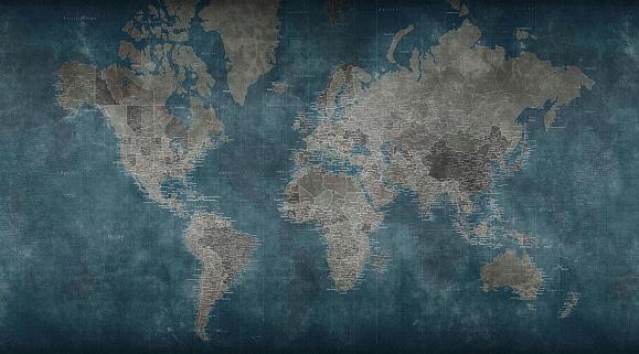 Панно Factura World Map 9 V World Map