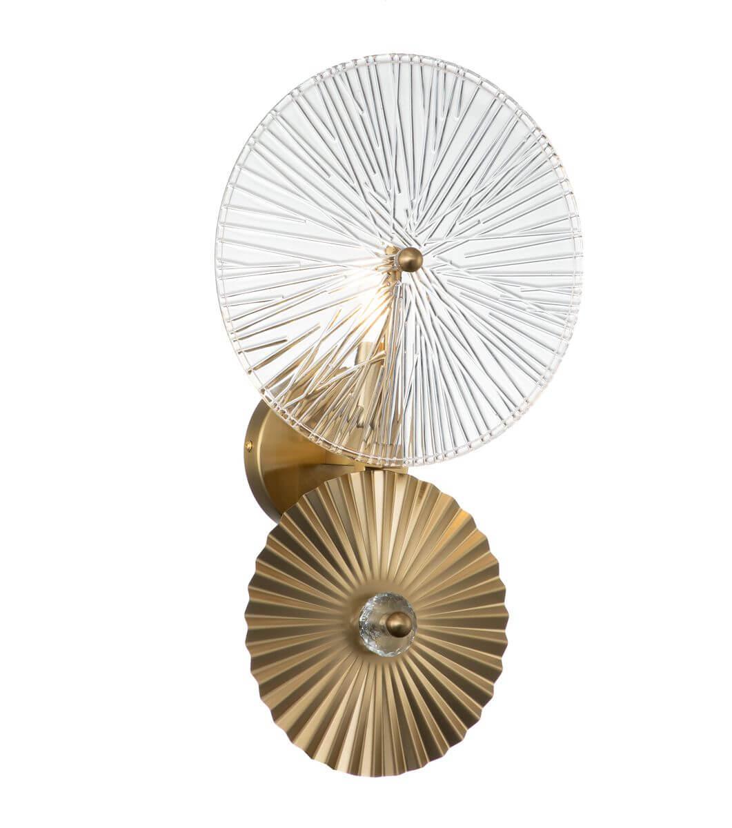 Настенный светильник Indigo Miele 12021/B/1W Brass V000023