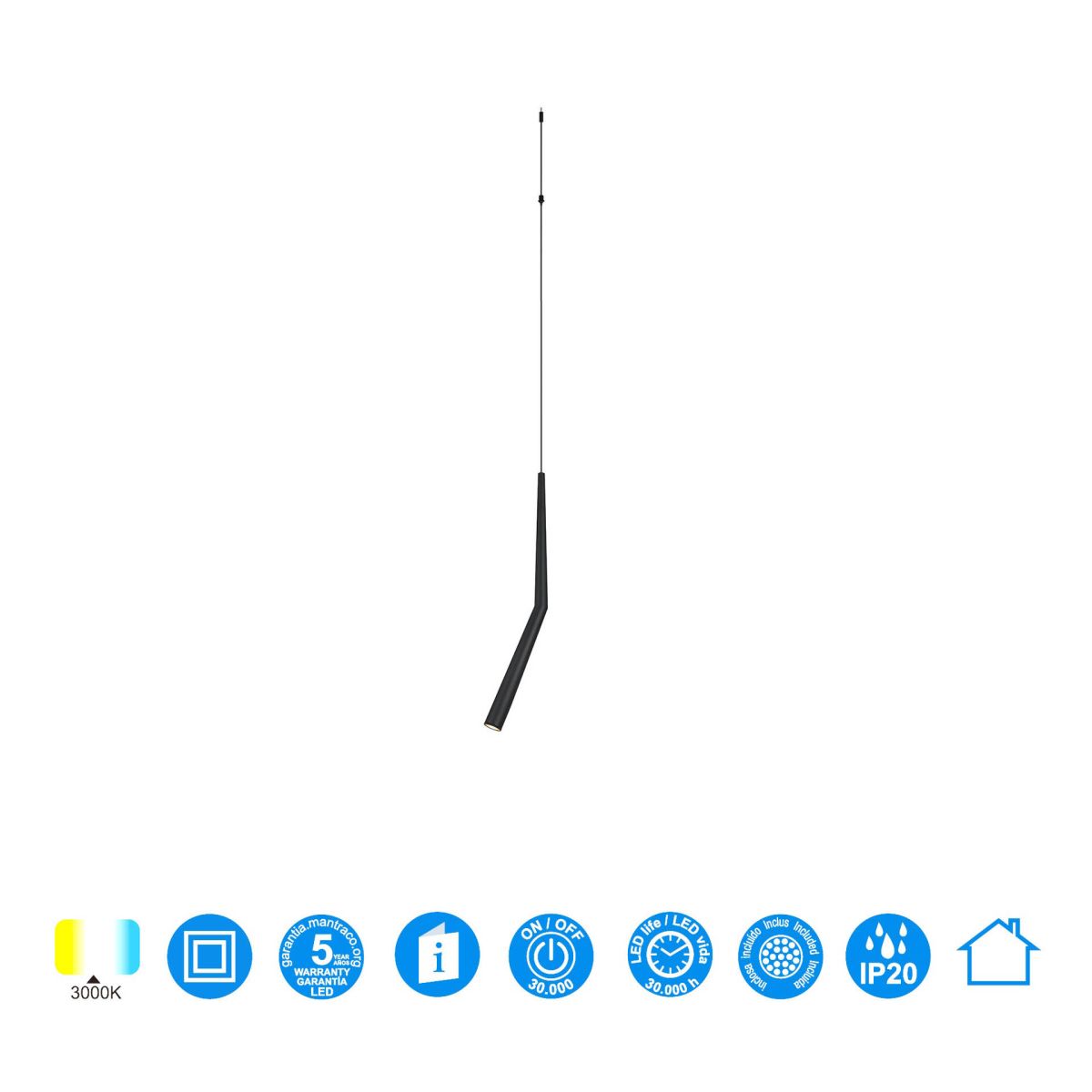 Подвесная люстра Mantra Boomerang 9373+9240 (14L)