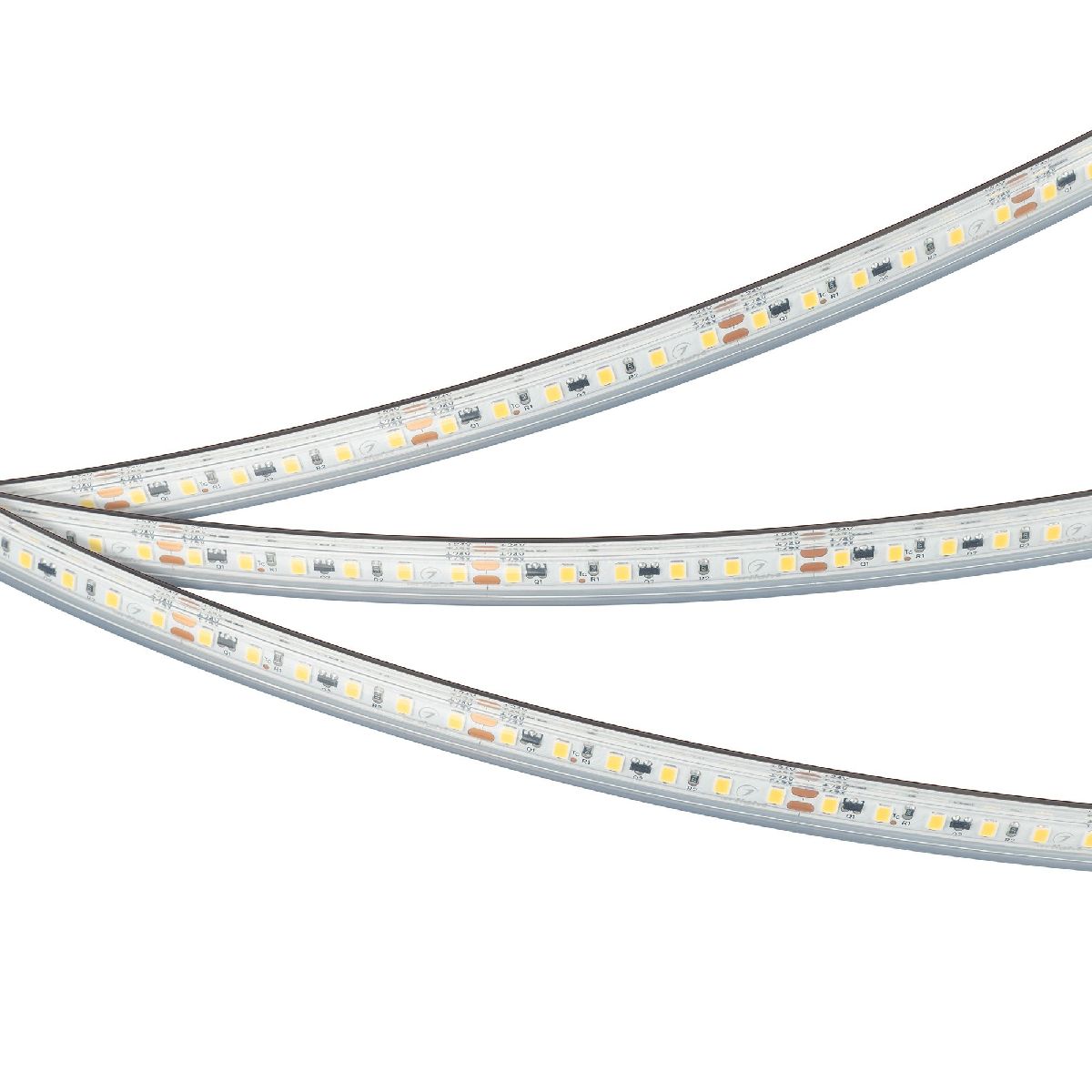 Светодиодная герметичная лента Arlight IC-PS-A120-10mm 24V White6000 (9.6 W/m, IP67, 2835, 10m) 050631