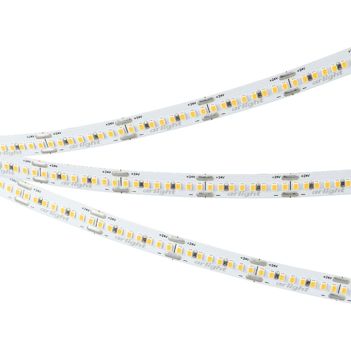 Светодиодная лента Arlight MICROLED-M320-8mm 24V Warm2700 (8 W/m, IP20, 2216, 5m) 047866