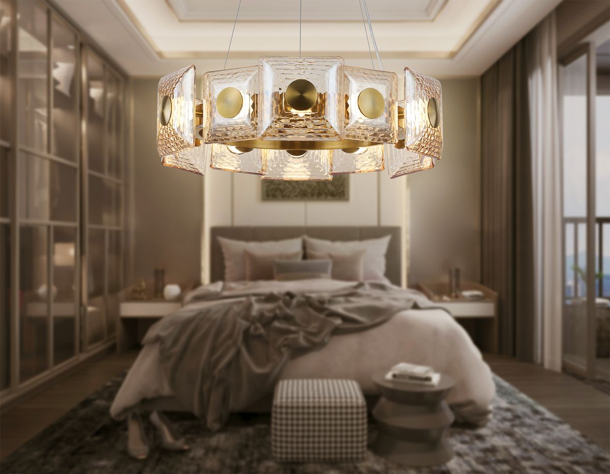 Подвесная люстра Ambrella Light High Light Crystal LH31021