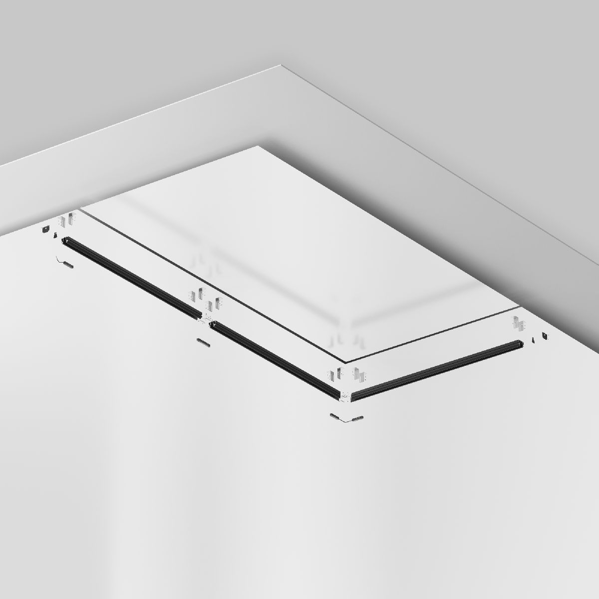Магнитный встраиваемый шинопровод Maytoni Busbar trunkings Exility TRX034-SCH-422B