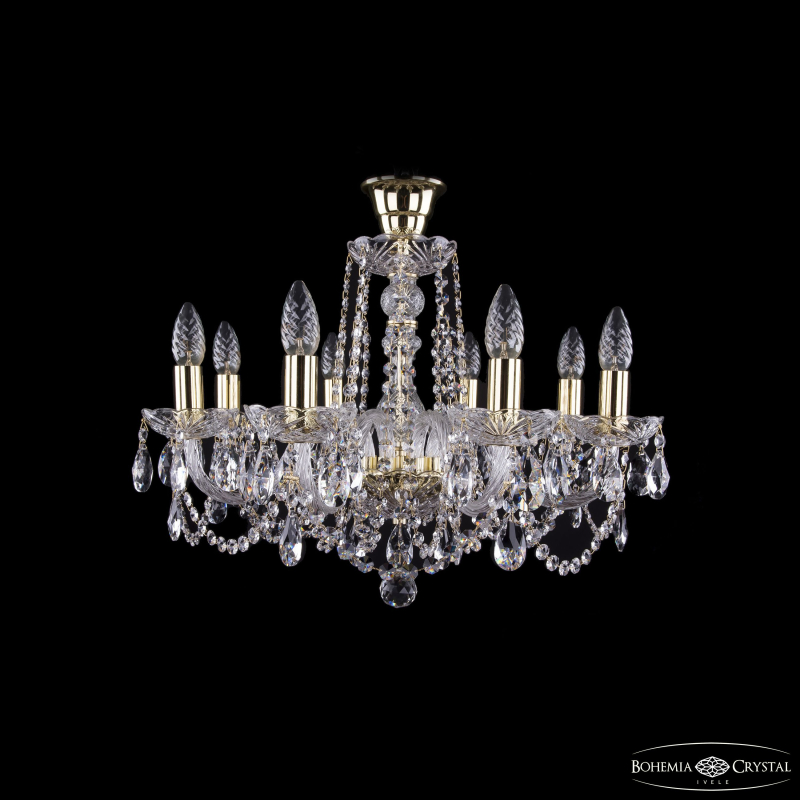 Подвесная люстра Bohemia Ivele Crystal 1402/8/195 G tube