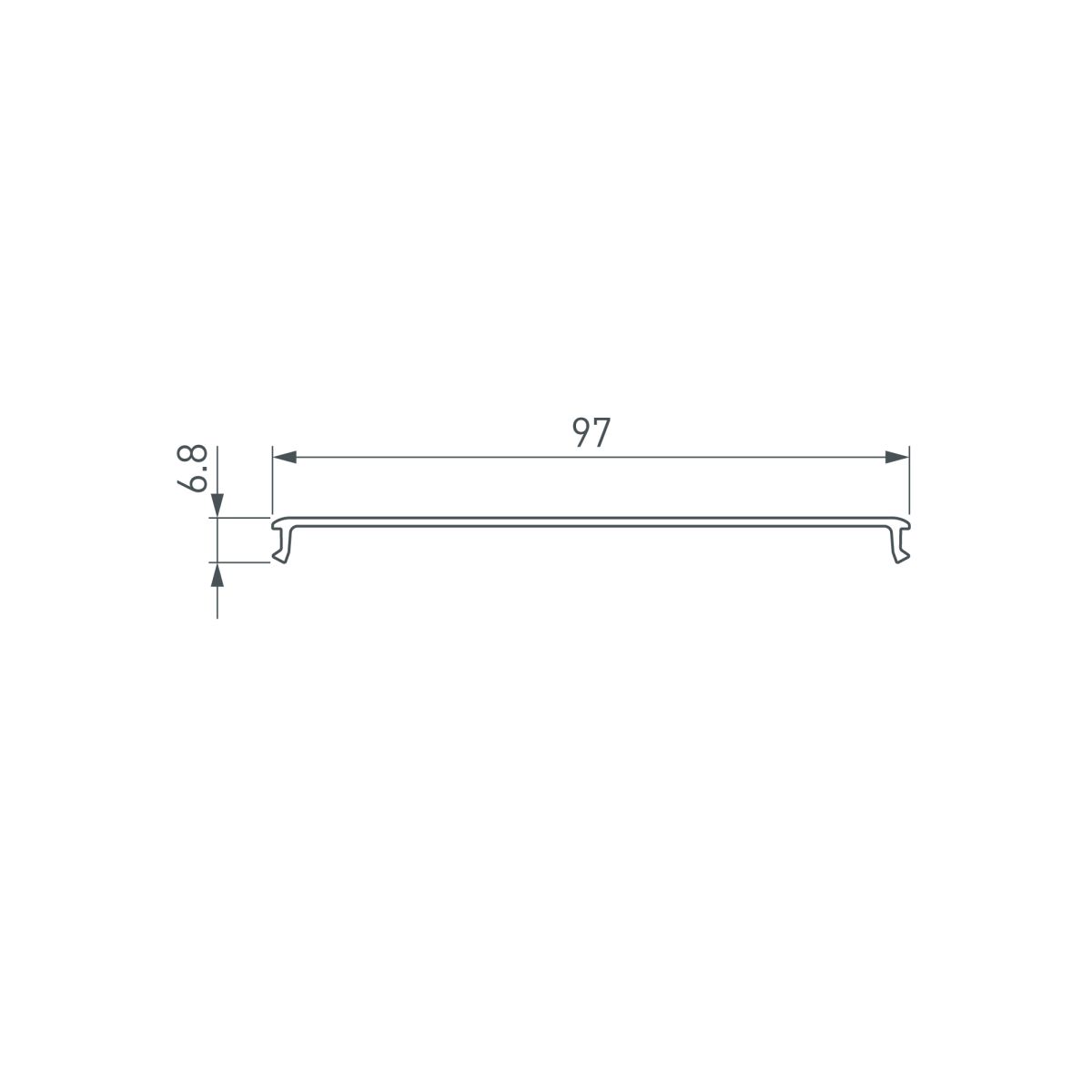 Экран Arlight POWER-W100H70-2000 OPAL (Пластик) 049945