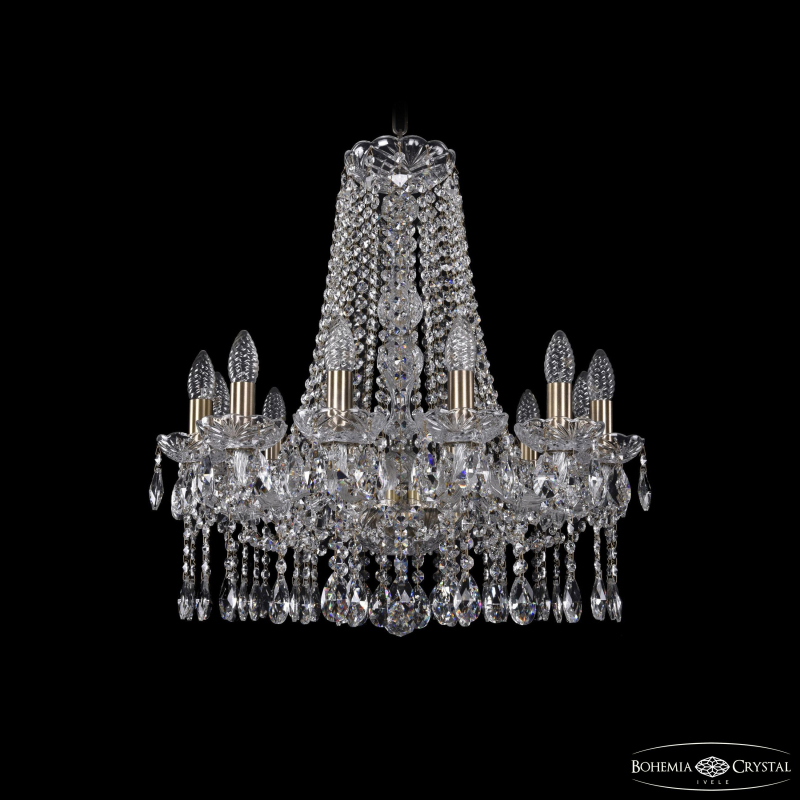 Подвесная люстра Bohemia Ivele Crystal 1413/12/200/h-60 Pa