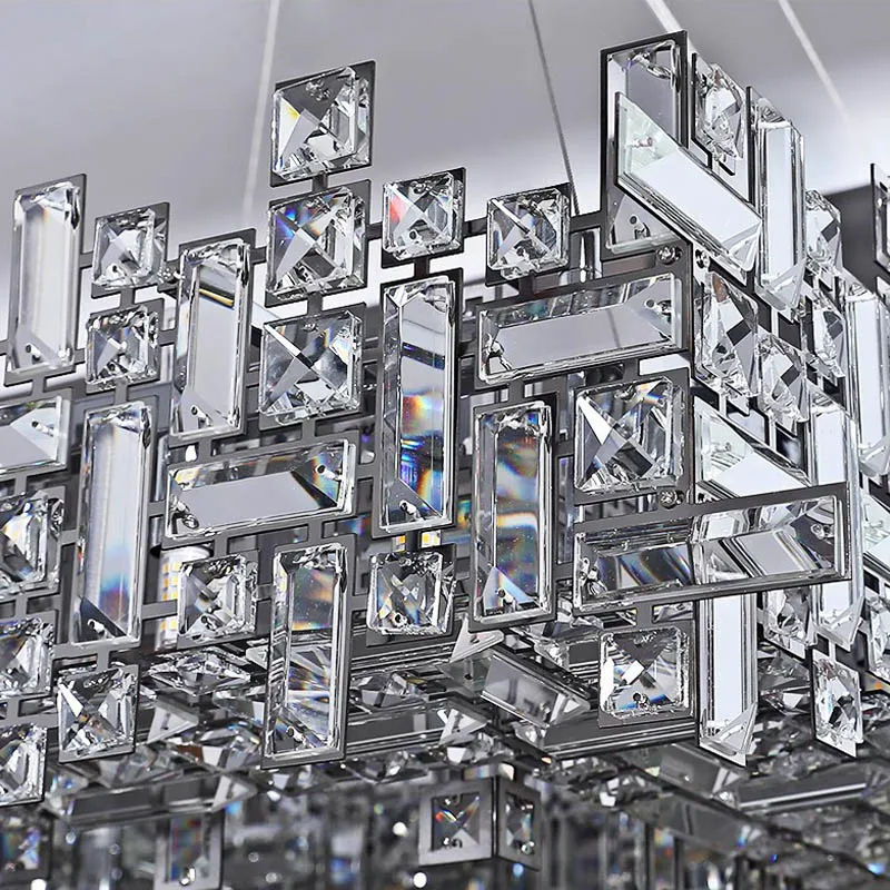 Подвесная люстра Delight Collection P7838-W80 chrome