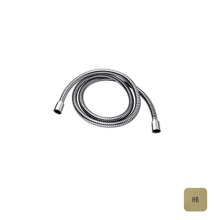 Almar Душевой шланг 316 Stainless Steel 150 см, цвет: латунь брашированная PVD