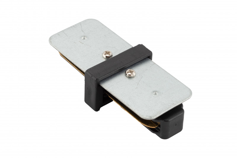 Коннектор прямой Denkirs DK Track Black TR1101-BK