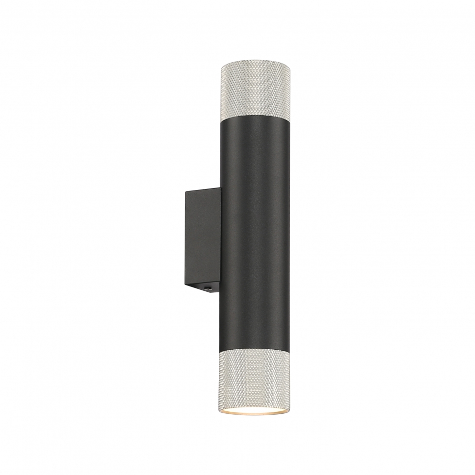 Настенный светильник iLedex Delta 2365-2 BK+SL