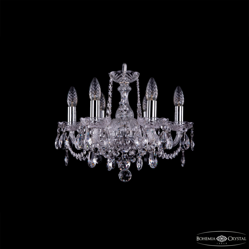Подвесная люстра Bohemia Ivele Crystal 1402/6/141 Ni