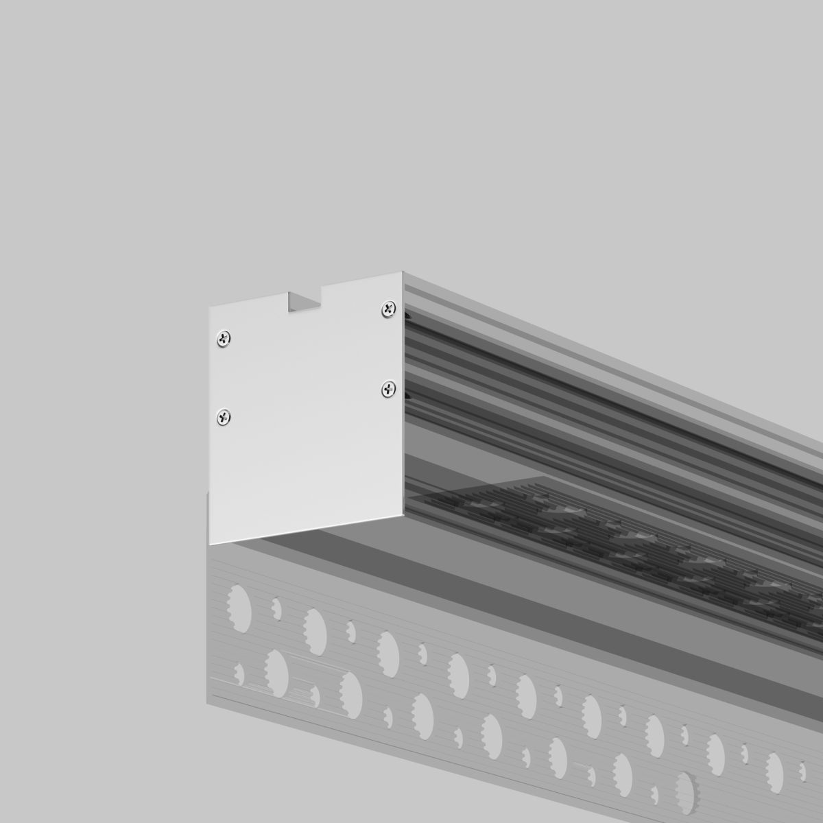 Комплект заглушек для профиля 5959 2шт Maytoni Led Strip ALM-5959-EC 642058