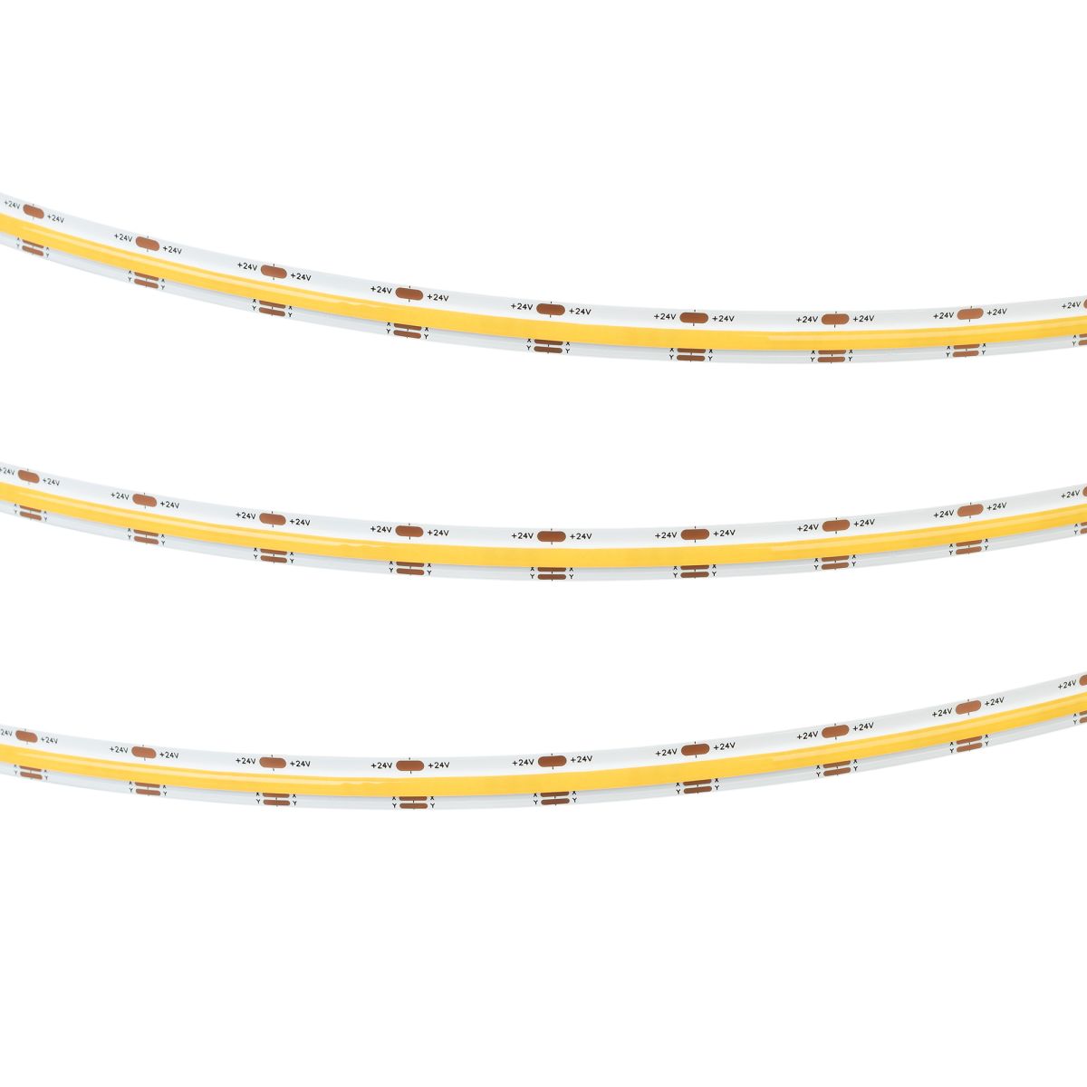 Светодиодная лента Arlight COB-X560-10mm 24V Warm2700 (5-15 W/m, IP20, 5m) 063936