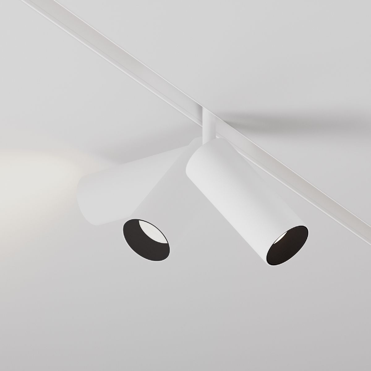 Трековый магнитный светильник Maytoni Focus LED TR032-2-12W3K-S-W